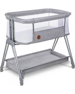 Lettino Culla Neonato Campeggio Co-sleeping Concrete Grey - Luna