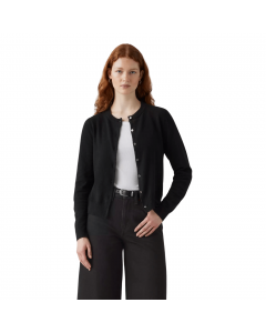 Levi's® SUPER SOFT CREWNECK CARDI DARK HEATHER G