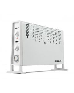 Termoconvettore Ventilato Stufa elettrica 2000W Timer G60025 Tepor