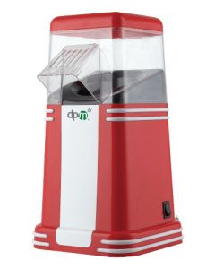 Macchina per Pop Corn Potenza 1200 Watt Capacit&agrave 70 g colore Rosso B014