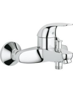 Miscelatore bagno doccia vasca rubinetto monocomando parete Cromo 32743000