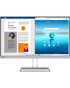 Monitor PC 27&quot Full HD Display LED 2xHDMI Classe E Cloud Grey 67ABKAC4IT