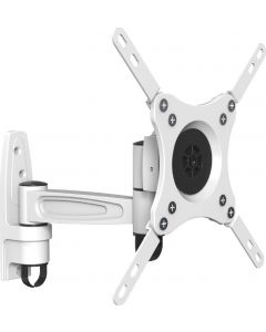 Supporto TV Parete Inclinabile per TV da 15&quot a 40&quot max 25 Kg Bianco MB6085