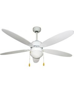 Ventilatore Soffitto Luce 5 Pale Lampadario 124 cm - ZFS9110B