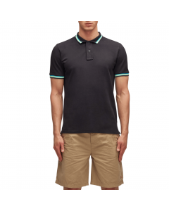 SUNDEK POLO BRICE IN COTONE PIQUET CON DETTAGLI TRICOLOR