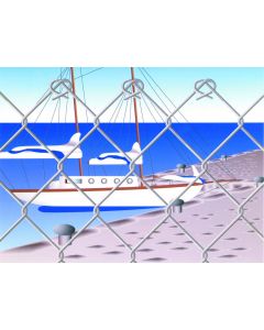 Rete Recinzione zincata maglie 50x50 mm H 200 cm L. 25 mt FlexyFort