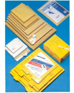 Confezione 10 SaccoImbottita Avana Int 12x21Cm 0711