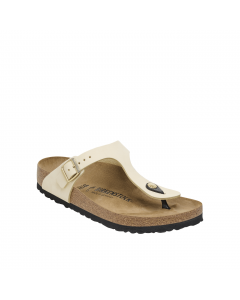 BIRKENSTOCK GIZEH ECRU NUBUCK LEATHER