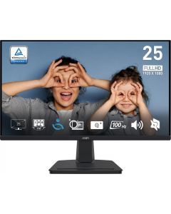 Monitor PC 25&quot LED FHD 1920 x 1080 300 cd/m2 4 ms HDMI Nero PRO MP251