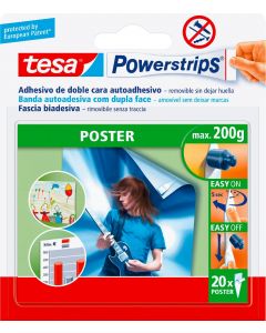 Powerstrips 20 Strisce Biadesive Poster Confezioni 15 58303-00000-01
