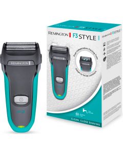 Rasoio elettrico Barba rifinitore Dettagli Azzurro F3000