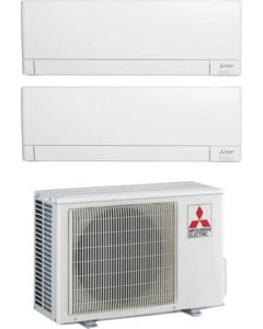 Climatizzatore Dual Split Inverter 9+12 Btu A+++/A++ MSZ/MXZ AY Plus