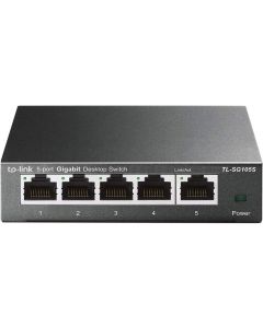 Switch Ethernet Gigabit 5 Porte 10/100/1000 Mbps Nero TL-SG105S