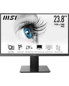 Mon 23.8&quotIps Hdmi Vga Led 16:9 Vesa Pro Notch Black Vesa Fhd MP241X