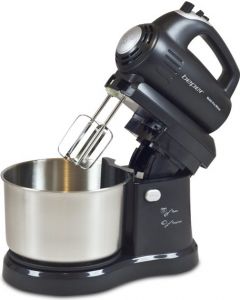 Sbattitore elettrico Mixer a Ciotola Potenza 300 watt Nero 90.347