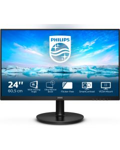 Monitor LED 23.8&quot Full HD 250 cd/m&sup2 4 ms HDMI VGA 241V8LA/00 V Line