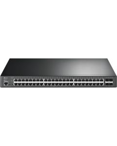 Switch di Rete Gestito L2+ Gigabit Ethernet PoE 1U Nero TL-SG3452XP