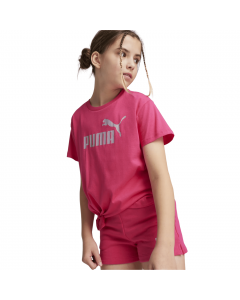 PUMA ESSENTIALS+ LOGO KNOTTED TEE