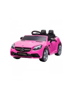 Macchina Elettrica Bambini 3-6 Anni Telecomando Rosa - Mercedes SLC300