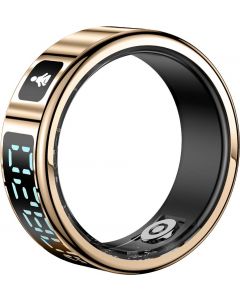 FitRing Anello Intelligente con Activity Tracker Display M IP68 Oro