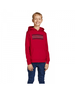 JACK JONES KIDS ECORP LOGO SWEAT HOOD NOOS JR