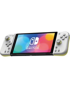 Split Pad Compact Gamepad NSW-373U SWITCH Light Grey e Yellow