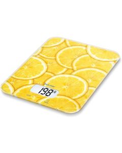 Bilancia da Cucina Digitale Elettronica Max 5 Kg in Vetro - Lemon - KS19