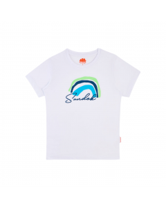 SUNDEK T-SHIRT STAMPA KIDOODLE RAINBOW