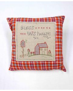 Coppia Copricuscini per cuscini arredo bordo House 2 Arancio 2231