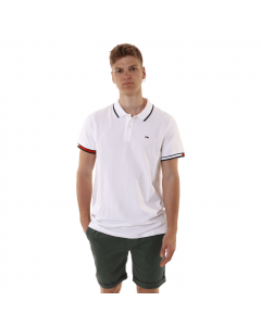 TOMMY JEANS TJM REG FLAG CUFFS POLO