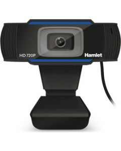 Webcam con Microfono HD Ready USB Clip colore Nero HWCAM720