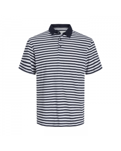 JACK JONES CC SOFT LINEN BLEND SS POLO