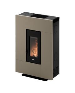 Stufa a Pellet Ventilata 6,9 kW 12Kg 197m3 Metallo Light Bronze Grace 7 T2