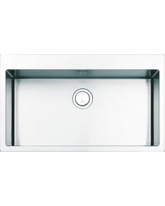 Lavello Cucina Incasso 1 Vasca 77 cm Acciaio Linear Plus LNP77FBC