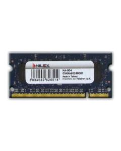 Memoria RAM 1 GB Tipologia DDR2 667 mhz 200 pin So Dimm NXS1667H1C5