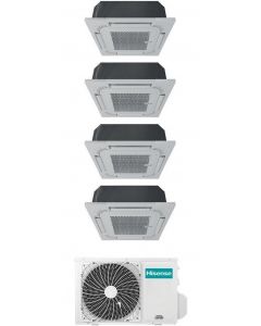 Climatizzatore a Cassetta 4 Vie Quadri Split 9+9+9+9 4AMW81U4RJC Turbo