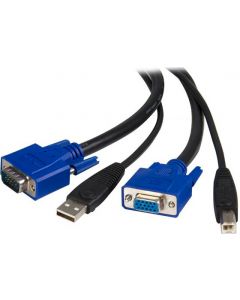 Cavo commuttatore KVM 2 in 1 VGA e USB Switch KVM SVUSB2N1_6
