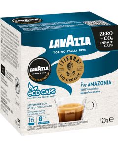 Capsule Caff&egrave Tierra for Amazzonia Confezione da 16 pz 8988LVZ