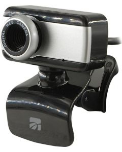 Webcam con Microfono Focus manuale Pinza USB Nero Grigio 33857