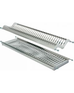 Scolapiatti da Incasso per Pensili da 85 cm in Acciaio - Inoxmatic