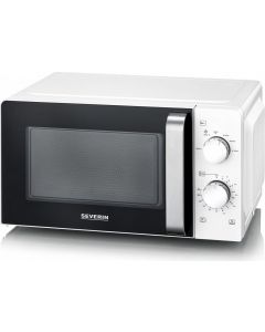 Forno Microonde 17 Litri 700 Watt Scongelamento Timer Nero/Bianco MW7885