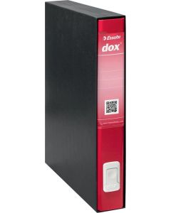 Dox 5 Raccoglitore Ad Anelli A4 Nero, Rosso D26511