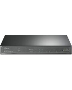 switch di rete Gestito L2/L2+ Gigabit PoE Nero TL-SG2008P