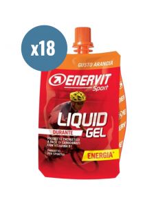 ENERVIT LIQUID GEL ARANCIA 18 PACK