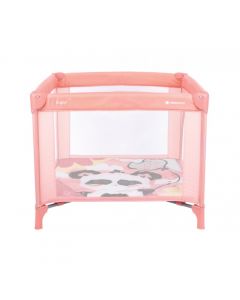 Box per Bambini 0-15 Kg Recinto Neonato Pieghevole Pink Panda - Enjoy