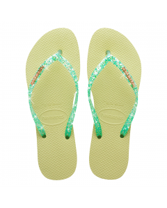 HAVAIANAS SLIM GLITTER FLOURISH