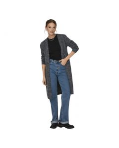 JACQUELINE DE YONG ZOEY LIFE L/S OPEN LONG CARDIGAN