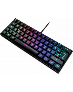 Kit Tastiera Gaming USB QWERTY Italiano Nero - 48716 60 MECHANICAL RGB