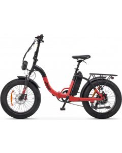 Bicicletta Elettrica Pieghevole e-bike 20&quot Rosso - JE-BI-220001 Phoenix