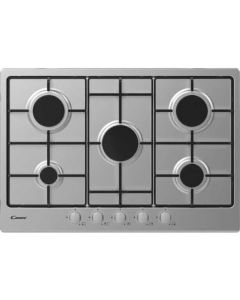 Piano cottura 5 Fuochi a Gas 75 cm Incasso Inox - CHW7X